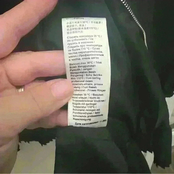 Cavalli Class Bomber Jacket - Black Medium - Picture 7 of 10